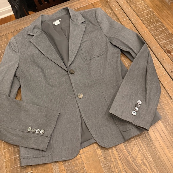 J. Crew Gray Blazer - Picture 2 of 8